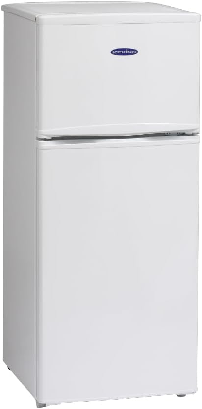 ICE KING 117L Top Mount Fridge Freezer - 4 Star - 48cm Wide - White