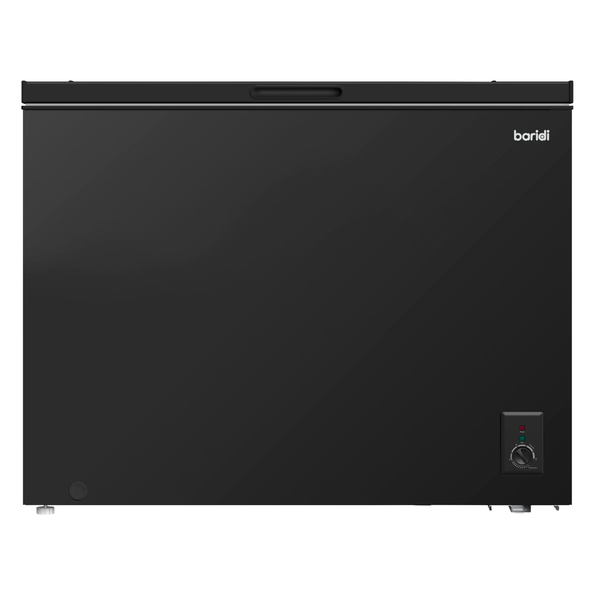 Baridi 142L Freestanding Chest Freezer with Adjustable Thermostat, White - DH120