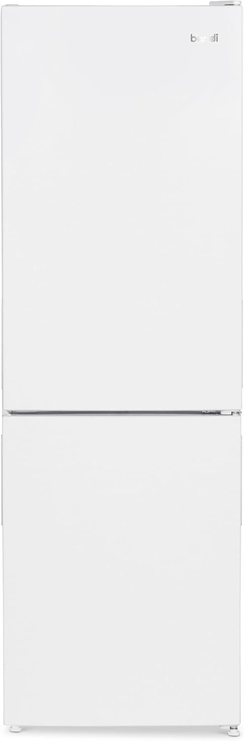Baridi 47cm 60/40 Fridge Freezer with Adjustable Thermostat, 157L Capacity, White - DH252